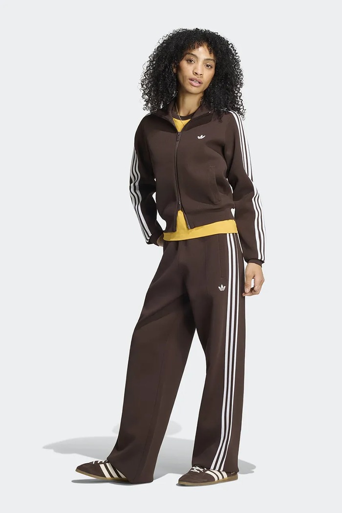 Odzież adidas Originals Bluza rozpinana damska Adilenium Season 6 Knit LH1938 brązowy