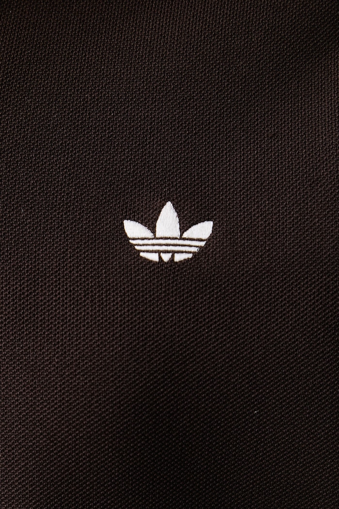 Dukserica na zakopčavanje za žene Adilenium Season 6 Knit adidas Originals smeđa LH1938
