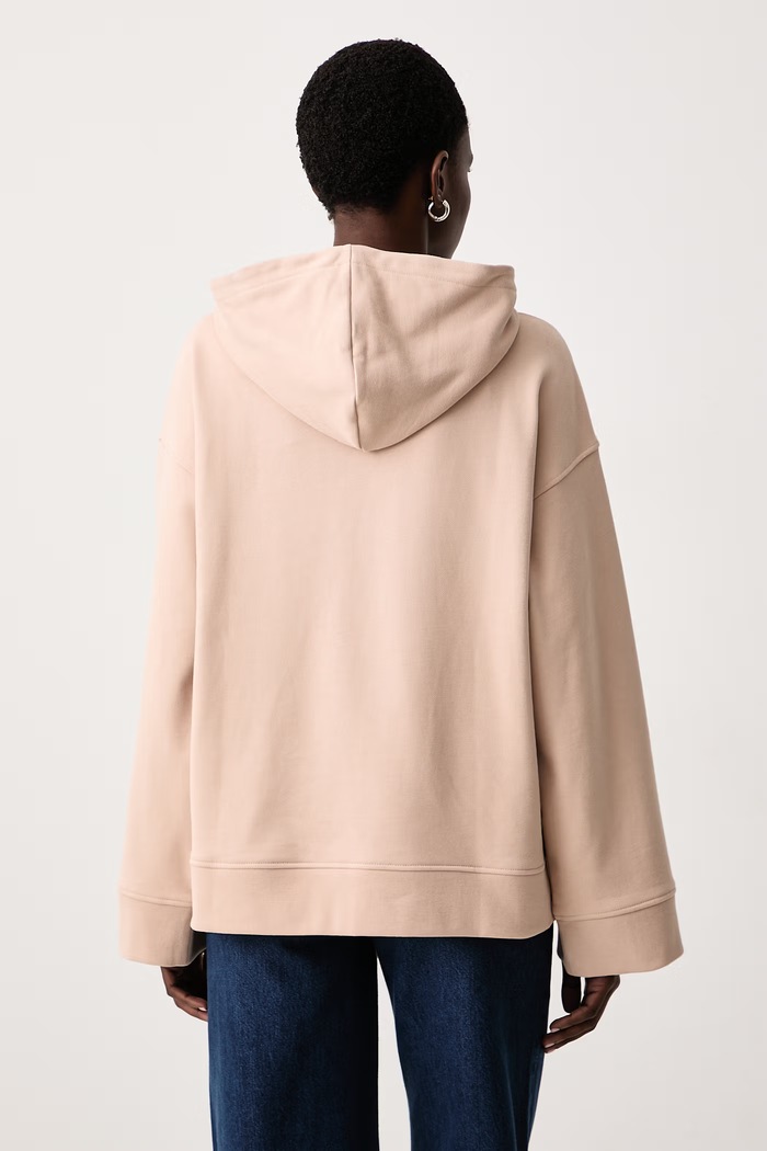 Odzież BOSS Orange Bluza z kapturem damska bawełniana C_Everlast 50568990 różowy