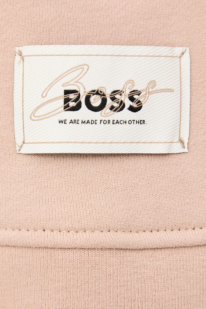Bluza z kapturem damska bawełniana C_Everlast BOSS Orange różowy 50568990