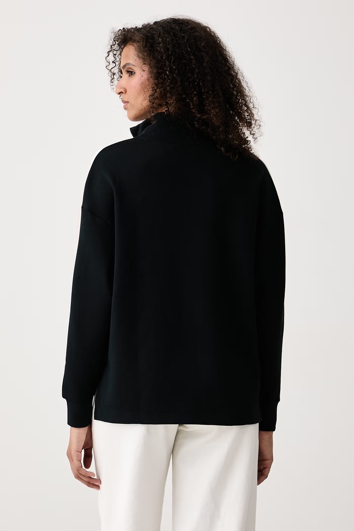 Odzież BOSS Bluza damska z modalem Mirage_Sweatshirt HZ 50571024 czarny