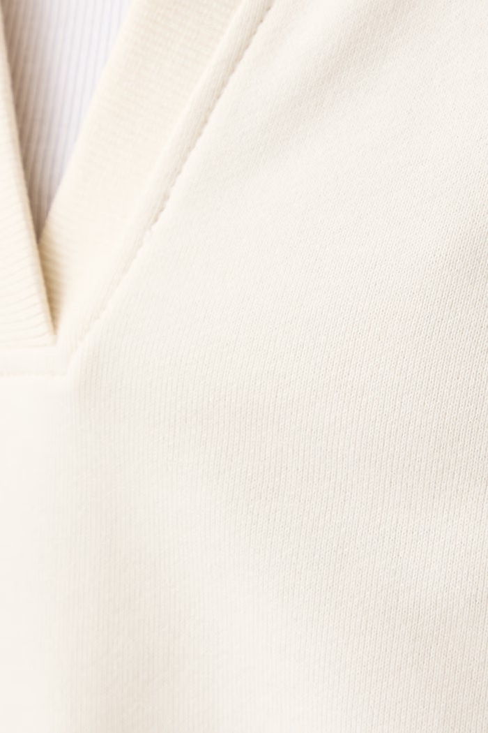 Bluza lounge damska bawełniana Tommy Hilfiger beżowy UW0UW06629