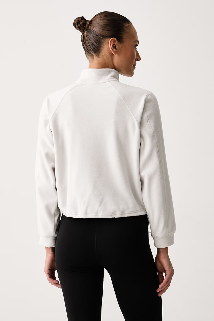 Odzież Under Armour Bluza sportowa damska polarowa Performance Fleece 6013668 beżowy