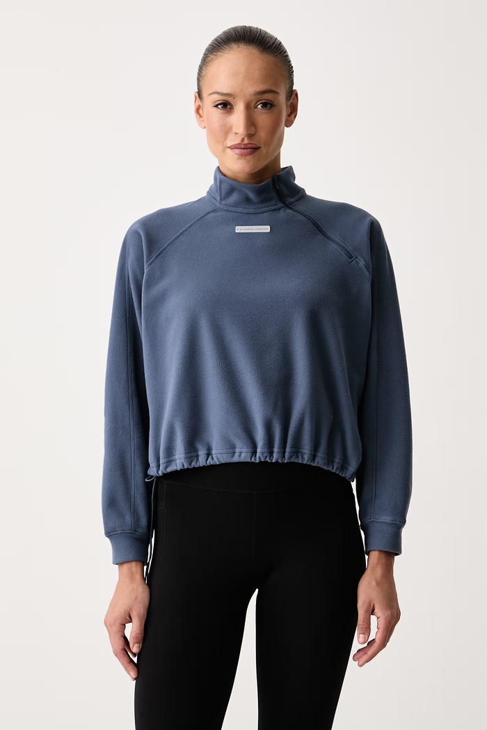 Under Armour Bluza sportowa damska polarowa Performance Fleece niebieski 6013668