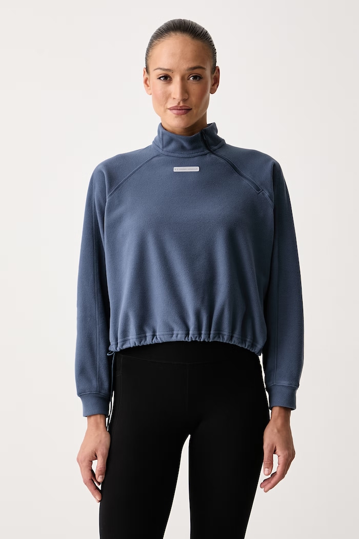 Under Armour Bluza sportowa damska polarowa Performance Fleece niebieski 6013668