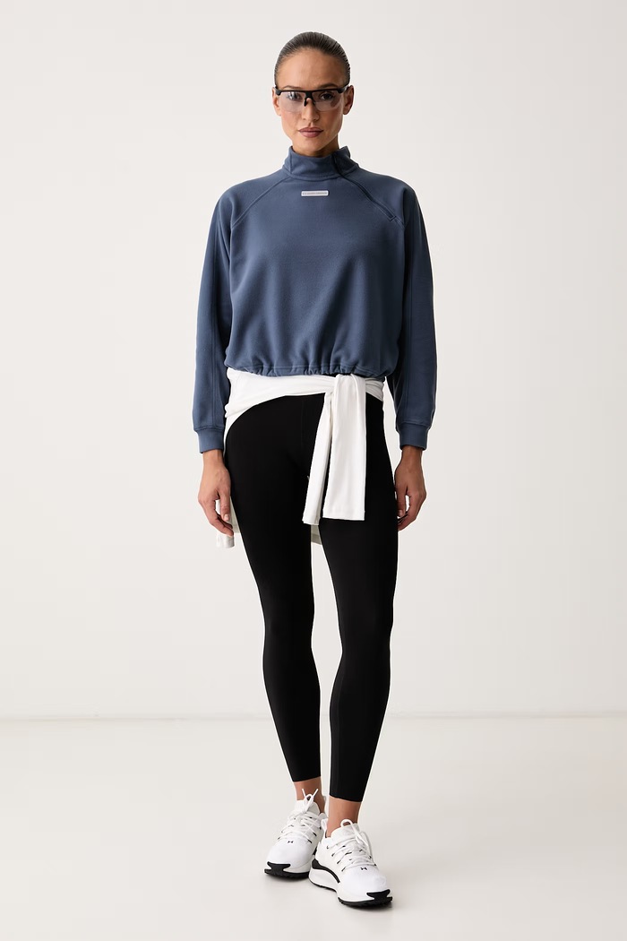 Under Armour Bluza sportowa damska polarowa Performance Fleece 6013668 niebieski AW26