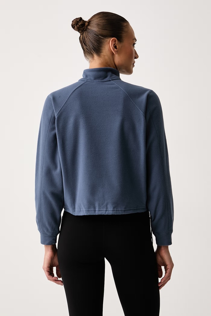 Odzież Under Armour Bluza sportowa damska polarowa Performance Fleece 6013668 niebieski