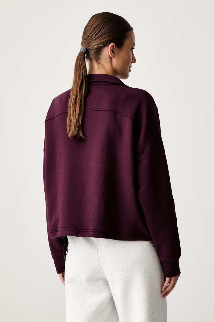 Odzież Under Armour bluza damska z bawełną Unstoppable 6013519 bordowy