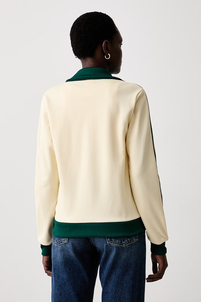 Odzież adidas Originals bluza rozpinana damska z bawełną KY0824 beżowy