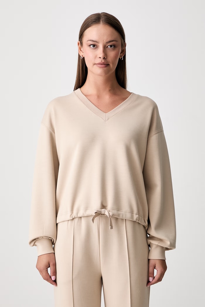 Scotch & Soda bluza damska beżowy U9E01540T