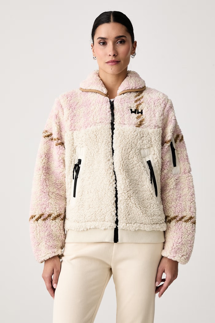 Helly Hansen Bluza rozpinana damska polarowa MOONLIT PILE beżowy 49513