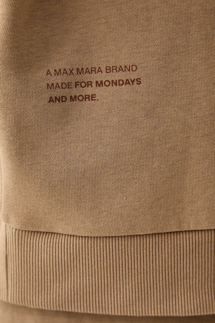 MM by Max Mara bluza z kapturem damska z bawełną MMLMITICO 2626926058600
