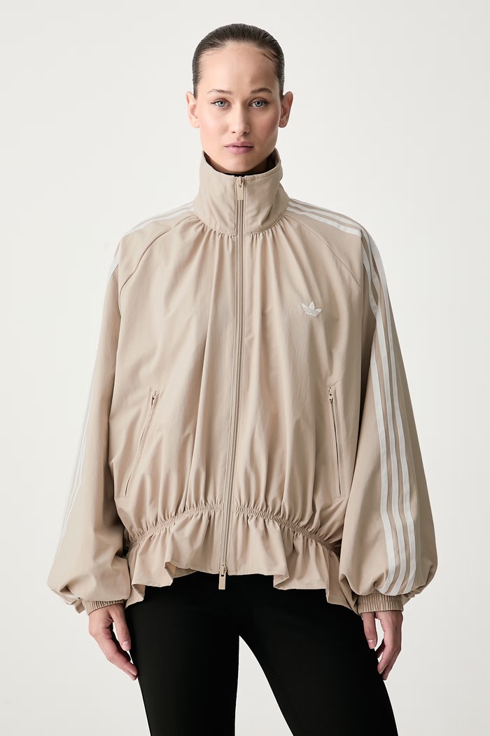 adidas Originals Advanced Archive kurtka przejściowa damska beżowy LG8941