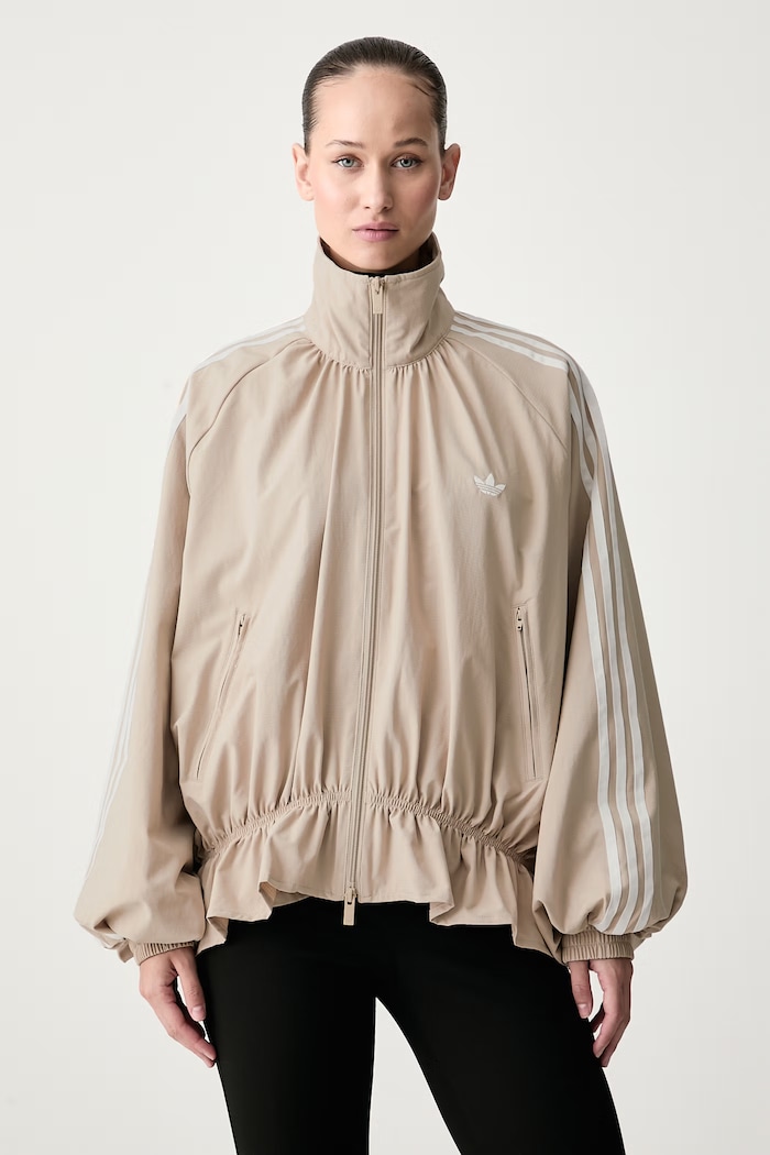 adidas Originals Advanced Archive kurtka przejściowa damska beżowy LG8941