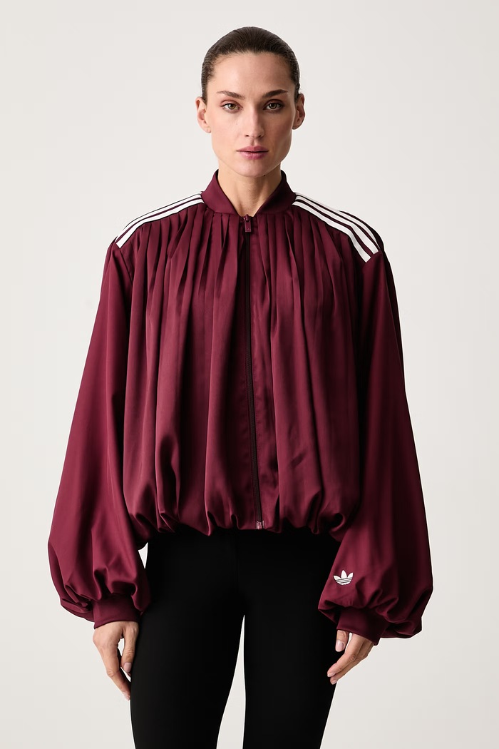 adidas Originals Bomberka damska Advanced Archive bordowy LG4080