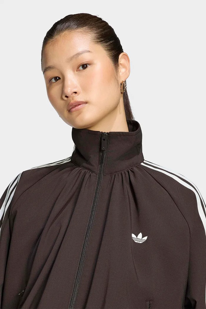 Bluza rozpinana damska Advanced Archive adidas Originals LG3960 brązowy