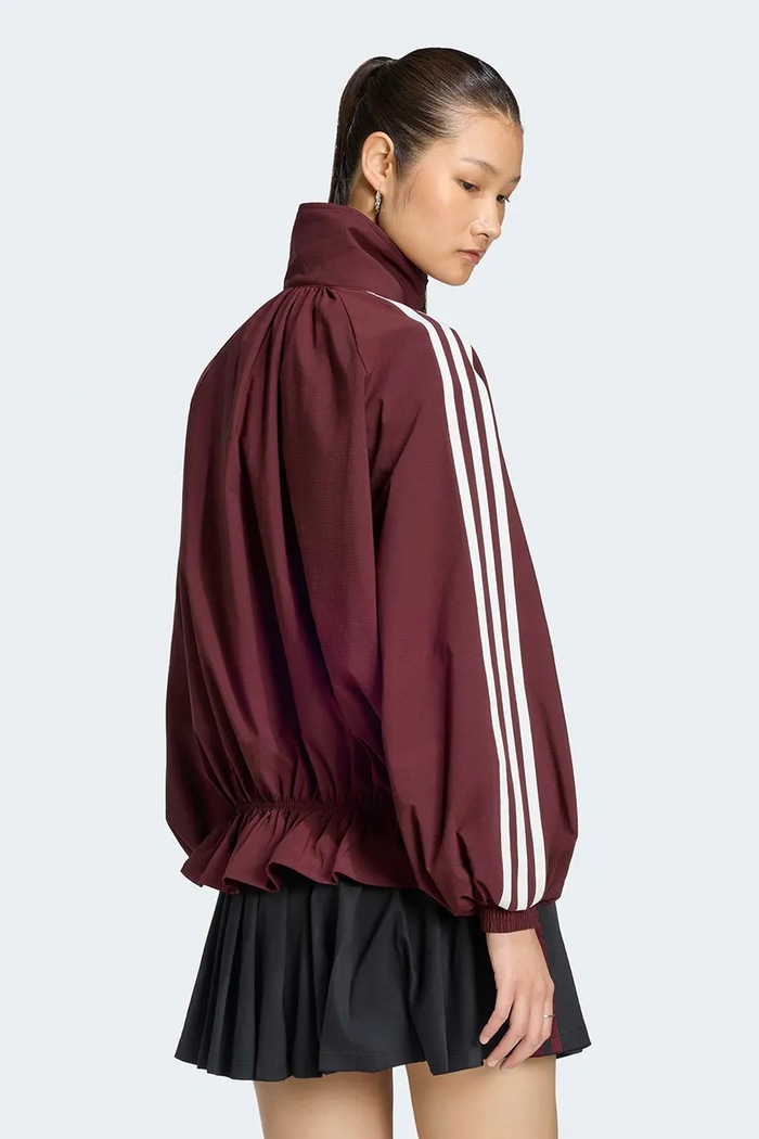 adidas Originals Bluza rozpinana damska Advanced Archive LG3959 bordowy AW26