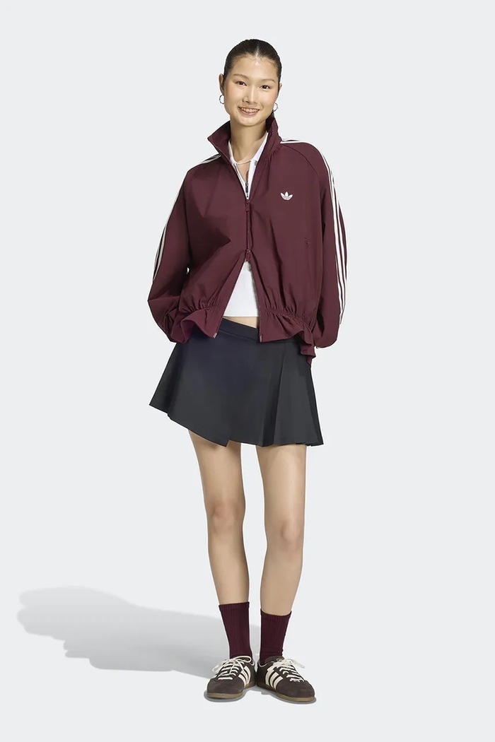 Odzież adidas Originals Bluza rozpinana damska Advanced Archive LG3959 bordowy