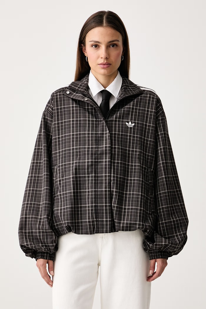 adidas Originals Bluza rozpinana damska z wiskozą Advanced Archive brązowy LG3953