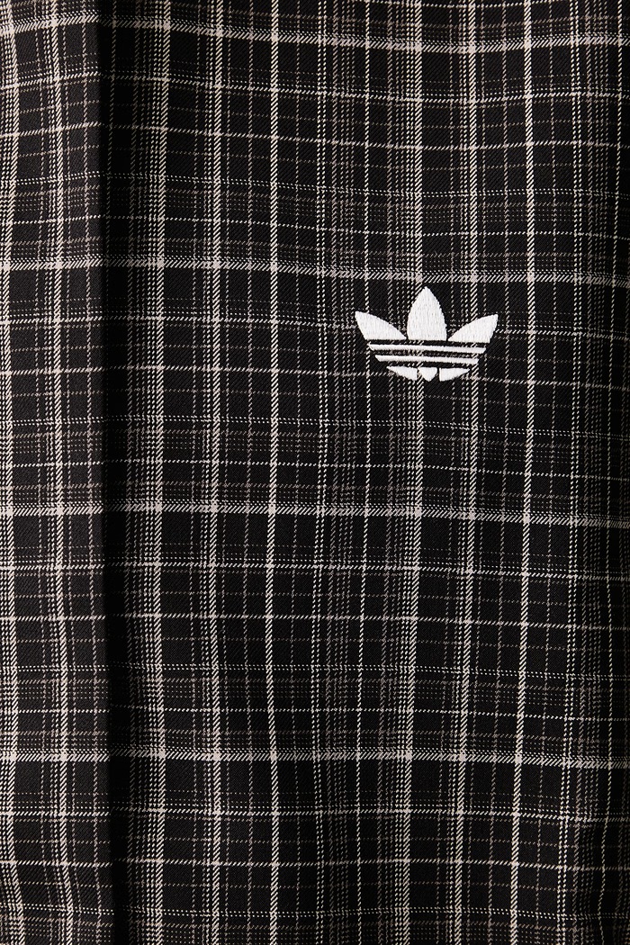 Bluza rozpinana damska z wiskozą Advanced Archive adidas Originals brązowy LG3953
