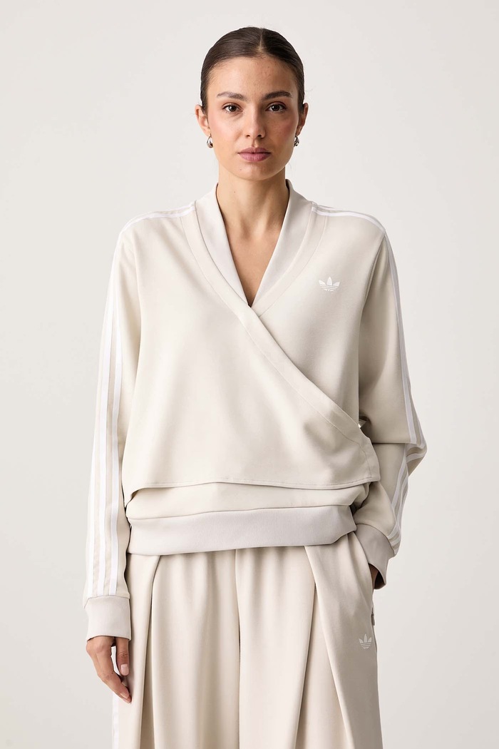 adidas Originals Bluza damska Adiluna Season 2 x Jennie beżowy LD4964