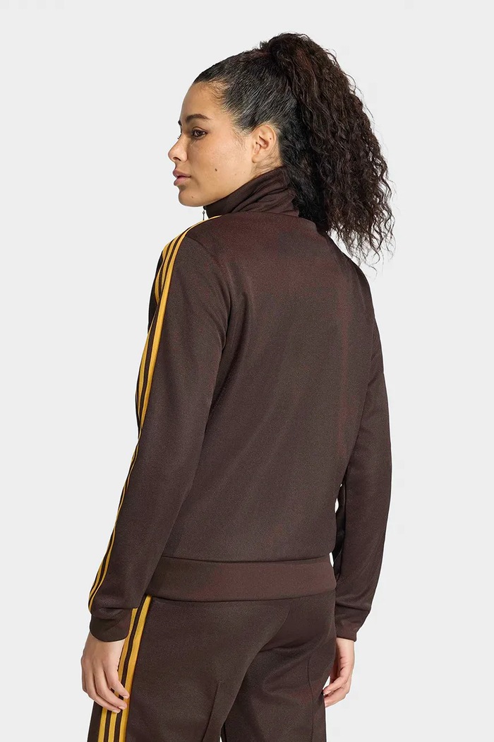 adidas Originals Μπλούζα παιδική με βαμβάκι Beckenbauer KV9561 καφέ AW26