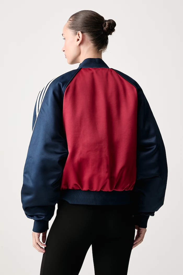Odzież adidas Originals Bomberka damska Satin SST Bomber KT2646 czerwony