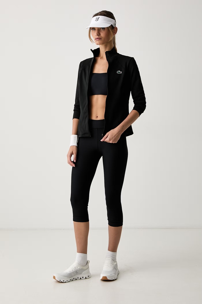Lacoste Bluza sportowa damska SF0145 czarny AW26