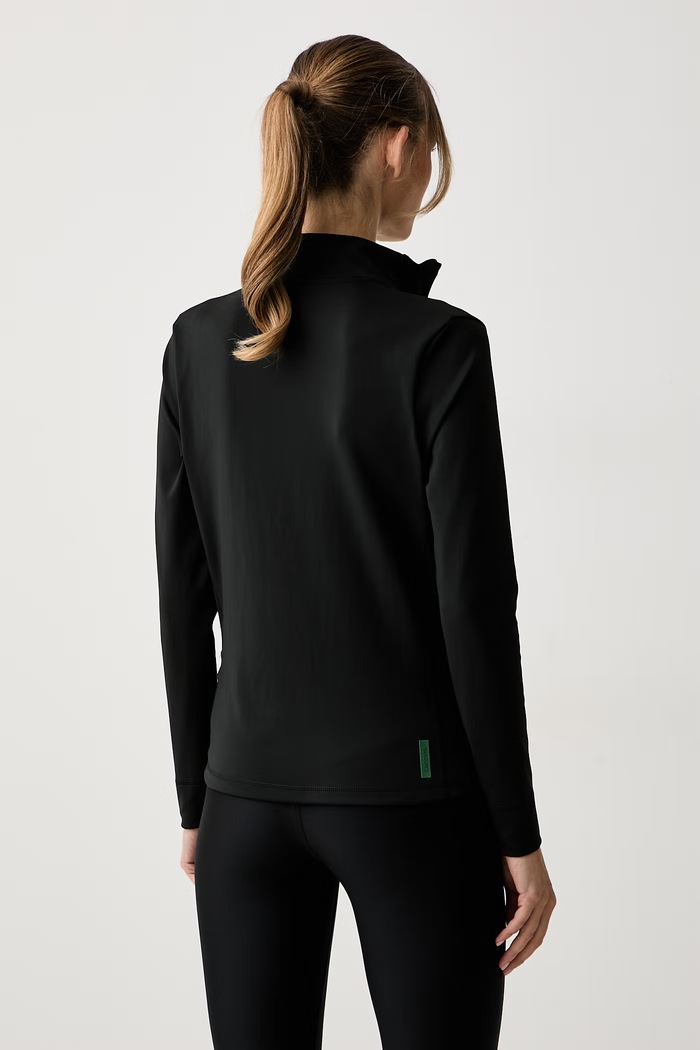 Odzież Lacoste Bluza sportowa damska SF0145 czarny