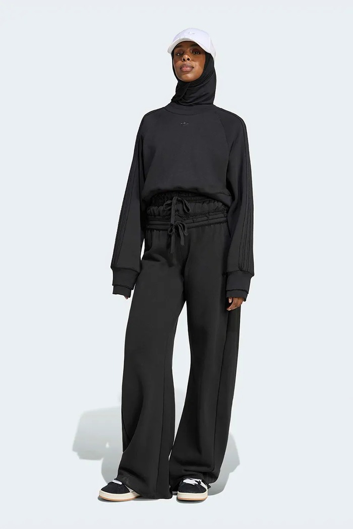 Одяг adidas Originals Кофта жіноча бавовняна Winterized Double KS9231 чорний