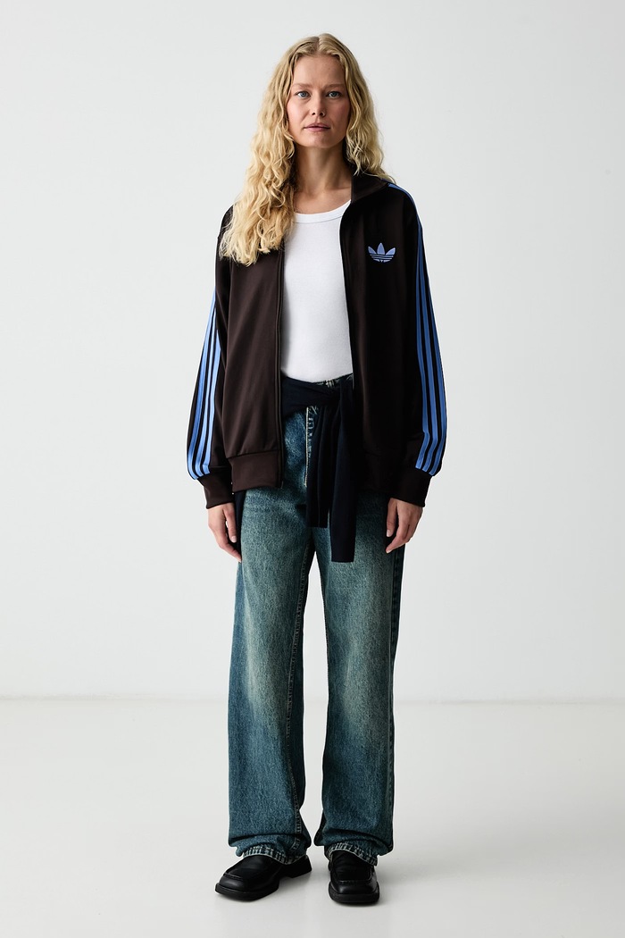 adidas Originals Bluza rozpinana damska Firebird KS4680. brązowy AW26