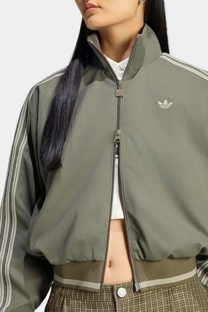 Bluza rozpinana damska Firebird adidas Originals KR7075 zielony