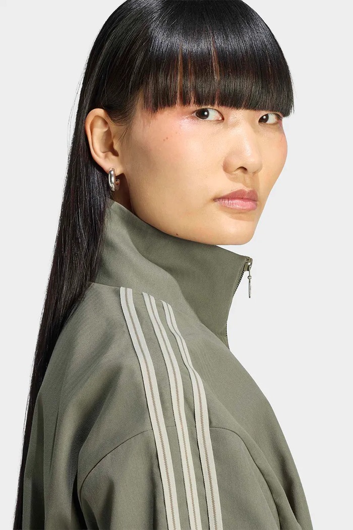 Bluza rozpinana damska Firebird adidas Originals zielony KR7075