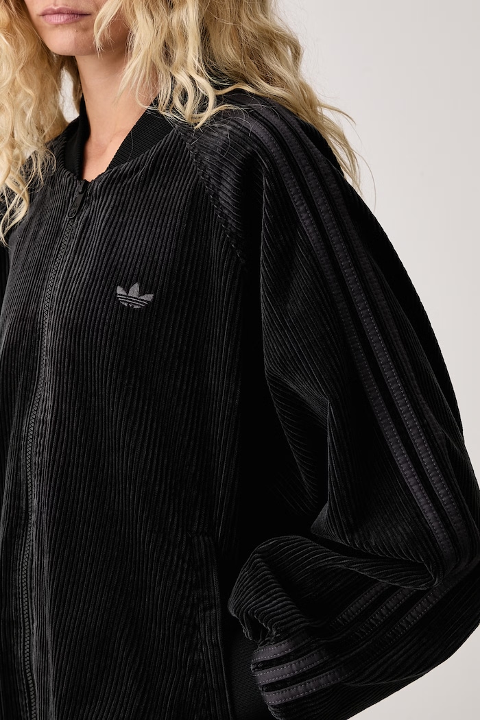 Bluza damska Corduroy adidas Originals czarny KQ6436