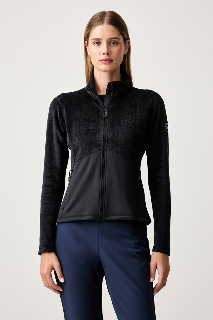 Rossignol bluza sportowa damska DIRETTA czarny RLOWL06