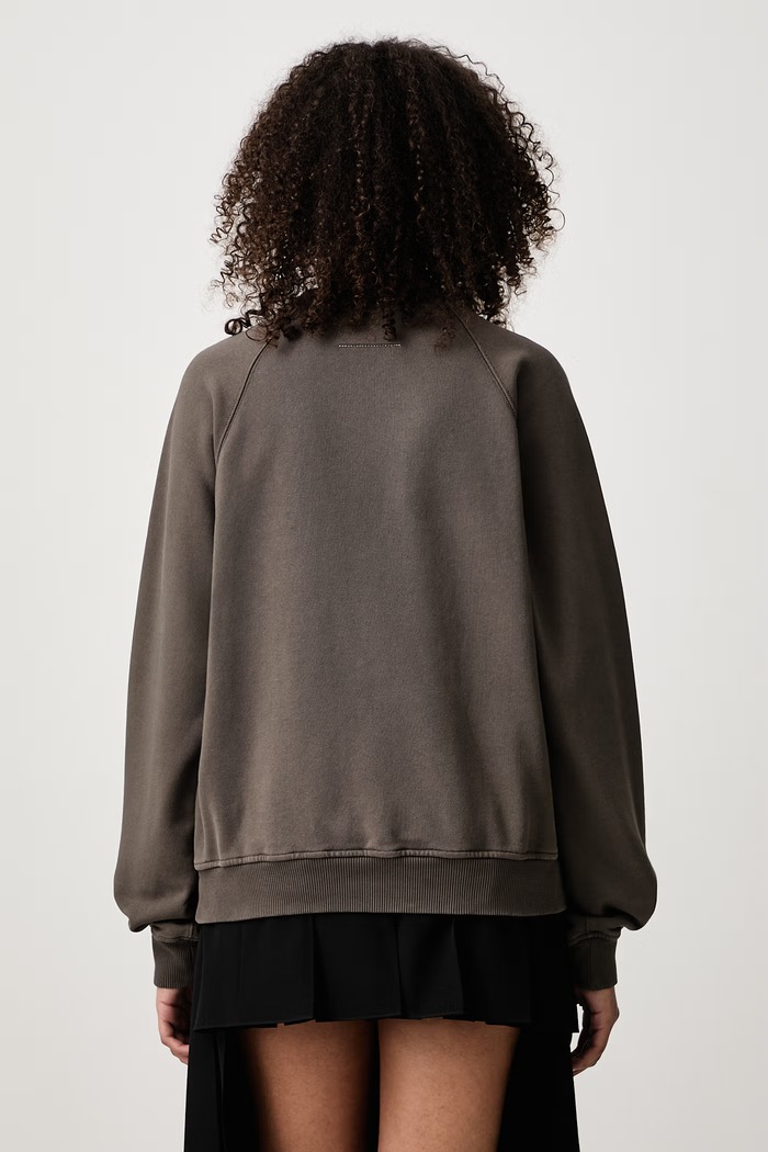Odzież MM6 Maison Margiela Bluza damska bawełniana S62GU0153.M25014 brązowy
