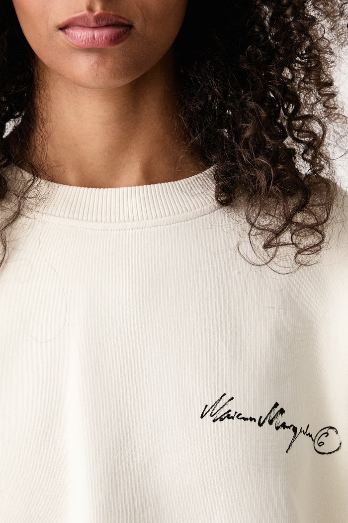 MM6 Maison Margiela Bluza oversize bawełniana damska S52GU0260.M25025