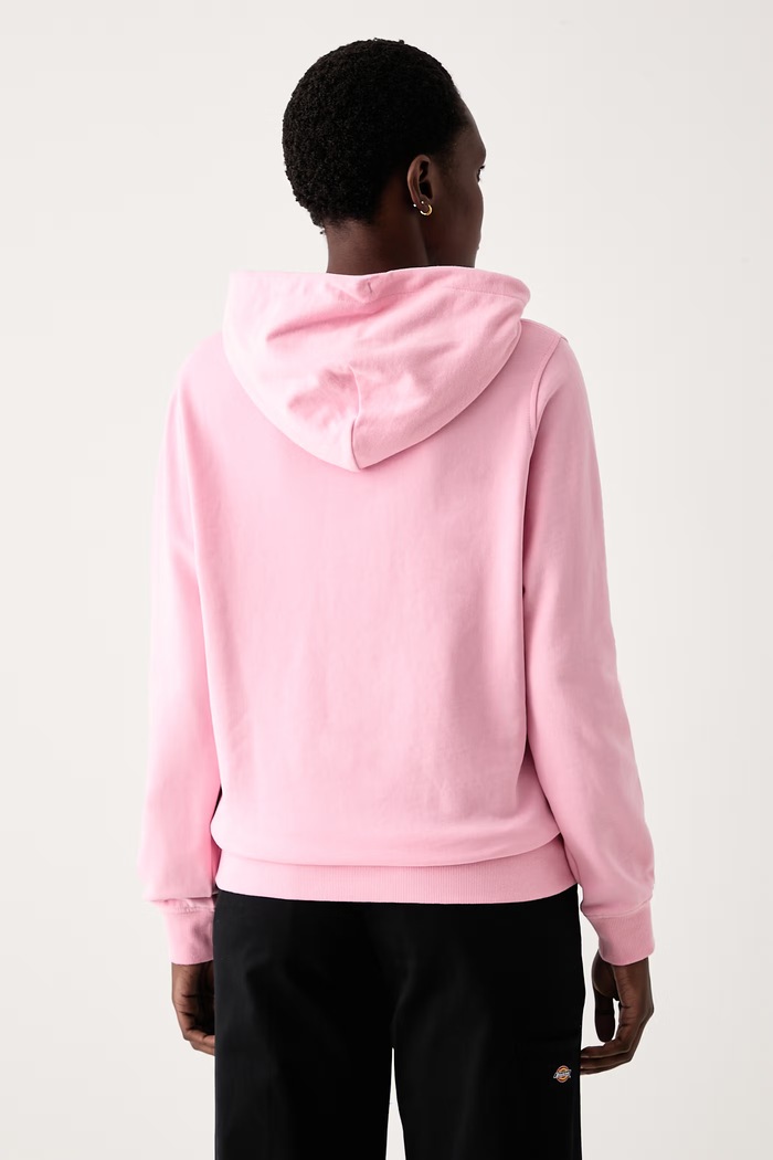 Odzież Tommy Jeans Bluza z kapturem damska bawełniana DW0DW23537 różowy