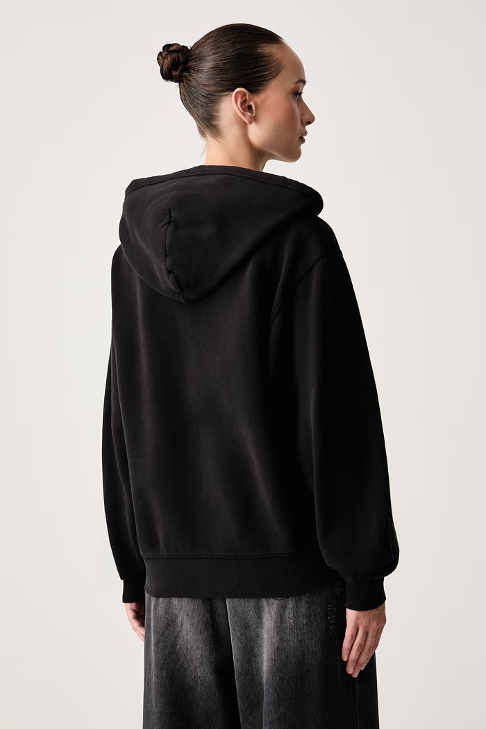 Oblečenie Tommy Jeans Mikina na zips s kapucňou dámska s bavlnou DW0DW23529 čierna