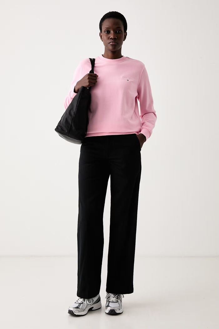 Tommy Jeans Bluza damska bawełniana DW0DW23288 różowy AW26