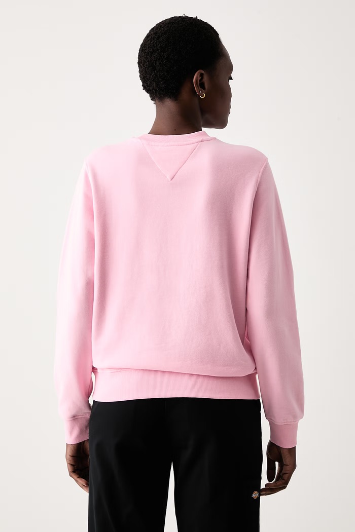 Odzież Tommy Jeans Bluza damska bawełniana DW0DW23288 różowy