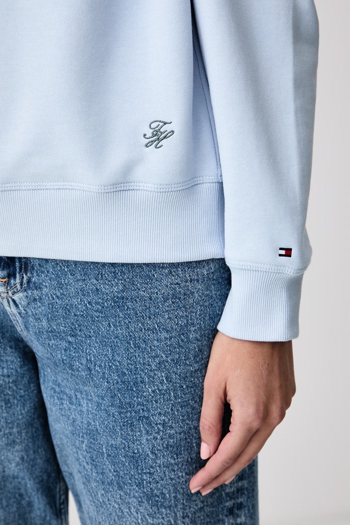 Tommy Hilfiger μπλούζα γυναικεία μπλε WW0WW52355
