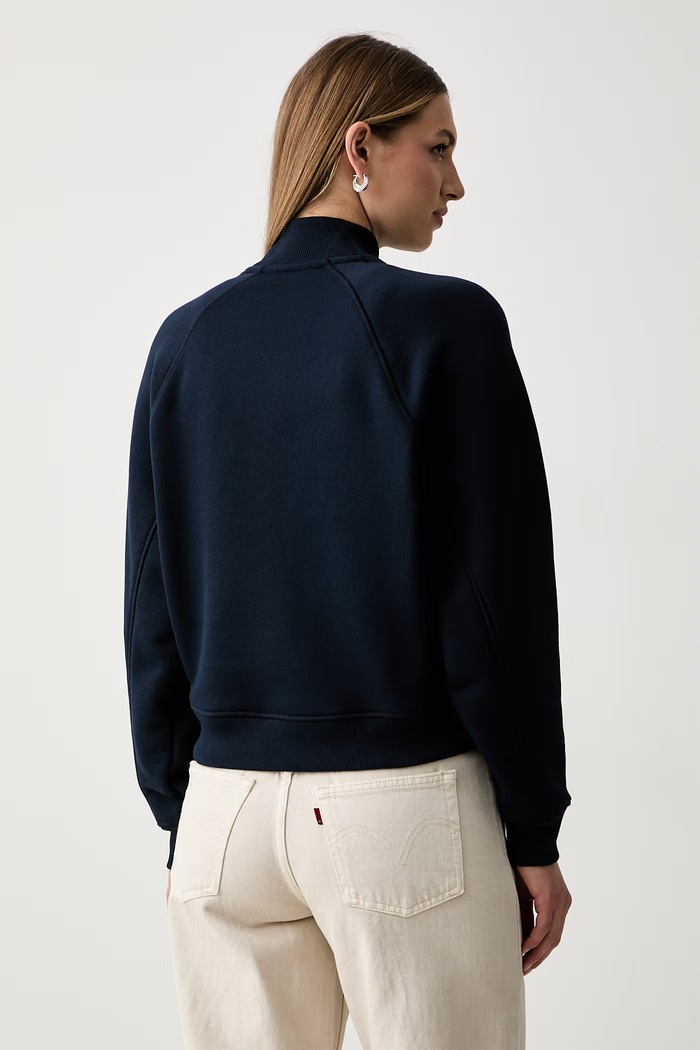 Oblečení Tommy Hilfiger mikina s bavlnou WW0WW51878 námořnická modř