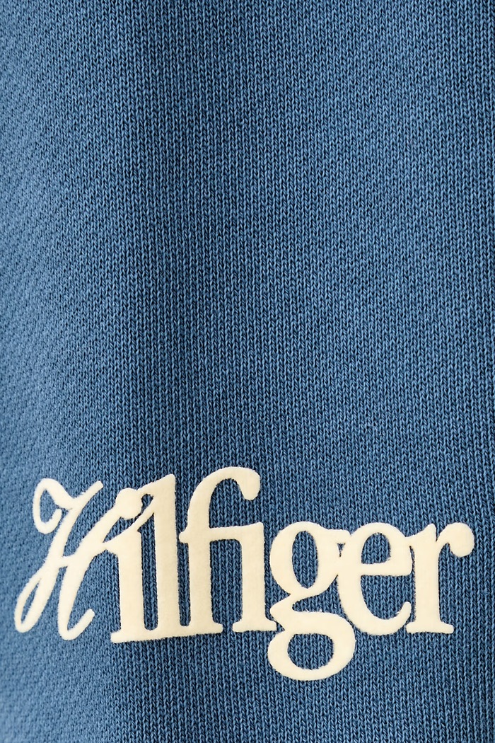 Суичър дамски от памук Tommy Hilfiger син WW0WW51595