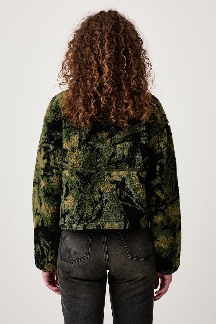 Abbigliamento The North Face Felpa con cerniera da donna in pile Extreme Pile NF0A8KR0T2Z1 verde