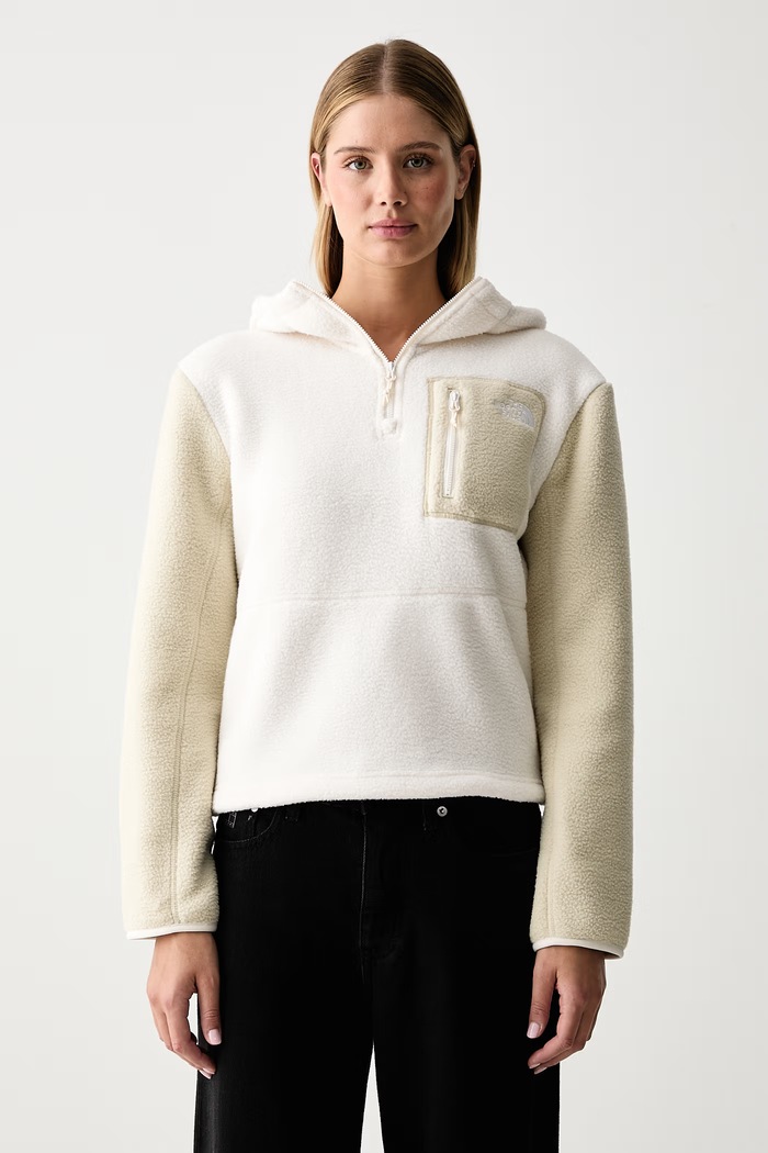 The North Face Μπλούζα γυναικεία φλις Yumiori μπεζ NF0A8KPRJN51