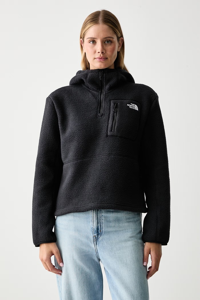 The North Face Μπλούζα γυναικεία φλις Yumiori μαύρο NF0A8KPRJK31