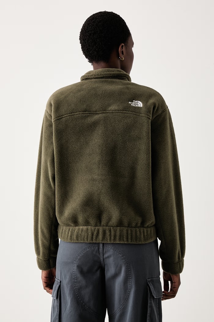 Ρούχα The North Face Μπλούζα fleece γυναικεία NF0A8J6KJNS1 πράσινο
