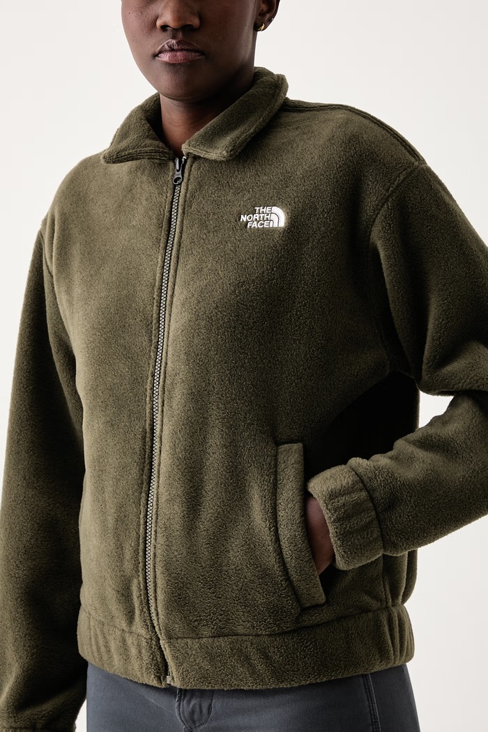Μπλούζα fleece γυναικεία The North Face NF0A8J6KJNS1 πράσινο
