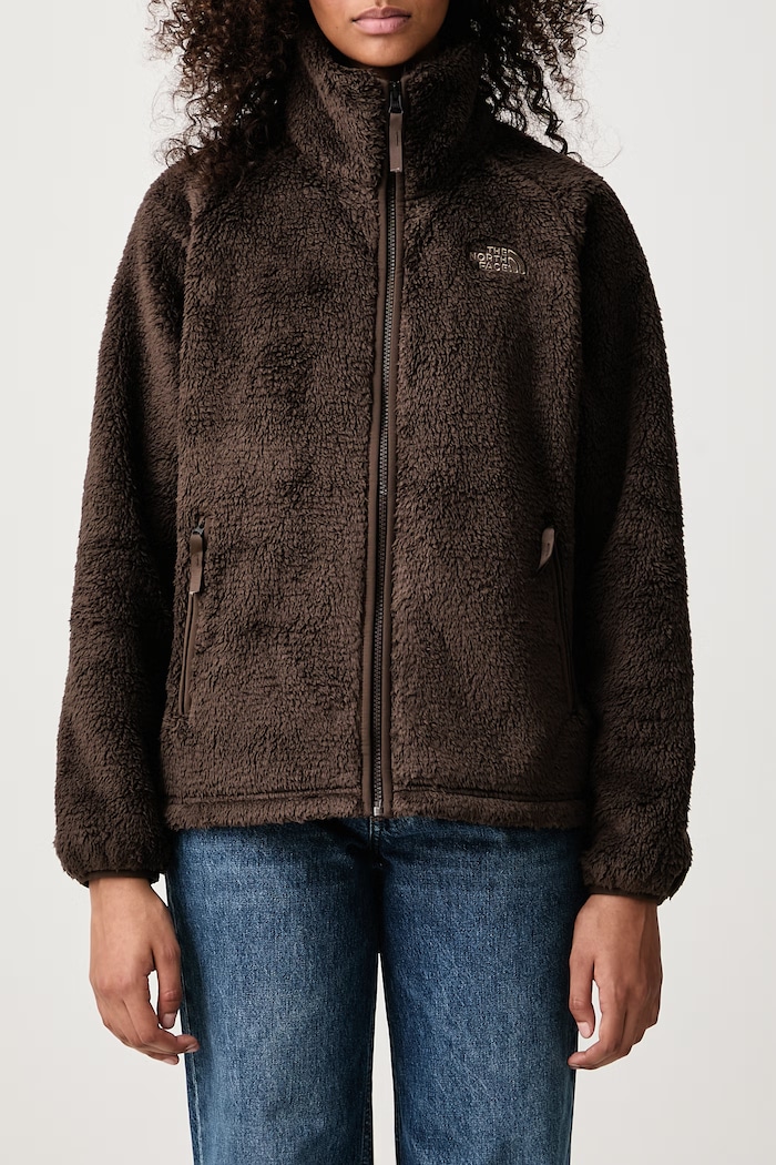 Μπλούζα με κουμπιά γυναικεία φλις Osito The North Face καφέ NF0A8H7SNMF1